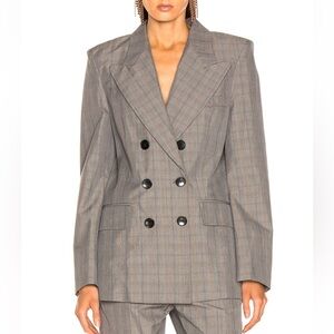 Isabel Marant Etoile Iliane Double Breasted Blazer